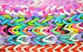 Loom band Bracelets Royalty Free Stock Photo
