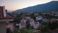 Loopable day-night-day timelapse of the city of Oludeniz