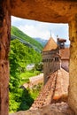 Loophole of chateau de Chillon