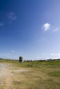 Loophole towers on a golf course in Guernsey