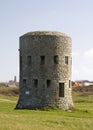 Loophole towers in Guernsey that guard the coastline.