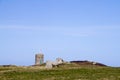 Loophole towers in Guernsey that guard the coastline.