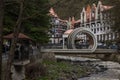 Looping bridge near bordschomi park