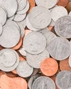 Loose change Royalty Free Stock Photo