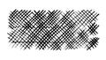 Loose Crosshatch Pattern: Abstract Sketchy Texture, vector design Generative AI Royalty Free Stock Photo