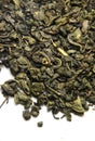 Loose green oolong tea, macro Royalty Free Stock Photo