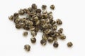 Loose green tea pearl jasmine Royalty Free Stock Photo