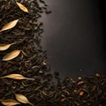 Loose tea leaves - ai generated image