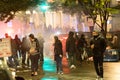 Protesters and looters dispersing in Seattle on May 30, 2020