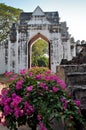 Lopburi, Thailand: Entry Gate at Wat Phra Narai Rachanivej