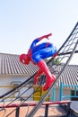 Lopburi, Thailand - January 2, 2015 : Spider-Man Web Crawler Mod Royalty Free Stock Photo