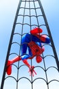 Lopburi, Thailand - January 2, 2015 : Spider-Man Web Crawler Mod Royalty Free Stock Photo