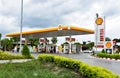 `Shell` petrol station just opened a new service.