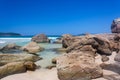 Lopes mendes beach, Ilha Grande, Brazil. Royalty Free Stock Photo