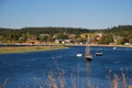 Lopez Island village, Washington, USA Royalty Free Stock Photo