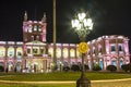 Lopez presidential palace. Asuncion, Paraguay capital Royalty Free Stock Photo