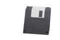 loppy Disk magnetic computer data storage support isolated over Royalty Free Stock Photo