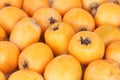 Loquat fruit background