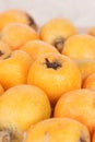 Loquat fruit background