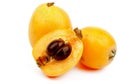 Loquat Medlar Fruit Royalty Free Stock Photo