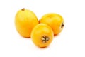 Loquat Medlar Fruit Royalty Free Stock Photo