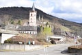 Lorch, Germany - 03 14 2022: Waterfront Lorch am Rhein Royalty Free Stock Photo