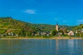 Lorchhausen town in Germany Royalty Free Stock Photo