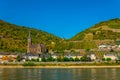 Lorchhausen town in Germany Royalty Free Stock Photo