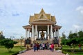 Lord Brahma is a creator god in Hinduism also known as Svayambhu in shrine at Sing Buri, Thailand