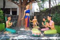 Lord Buddha birth day statue