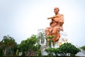 Lord Buddha. Golden statue. Royalty Free Stock Photo