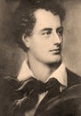 Lord Byron Royalty Free Stock Photo