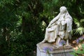 Lord Byron sculture Royalty Free Stock Photo