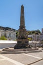 Lord Cochrane monument in Valparaiso, Chile Royalty Free Stock Photo