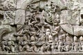 Lord of Dance sculpture, Angkor Royalty Free Stock Photo