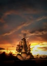 Lord Ganesh / Ganpati Sunset Shades