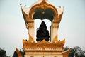 Lord Ganesh Statue in Shrine Royalty Free Stock Photo