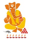 Lord Ganesha - Illustration isolated