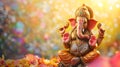 Lord ganesha sculpture. Goddess ganesh festival