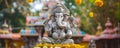 Lord ganesha sculpture at temple. Lord ganesh festival