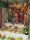 Lord Ganesha Sister Gauri Pujan Image