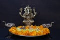 Lord Ganesha Statue. Hindu God. Royalty Free Stock Photo