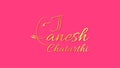 Lord Ganpati abstract background for Ganesh Chaturthi festival of India abstract design