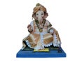 Lord Ganpati, Ganesha on white Background, Ganpati, happy Ganesh Chaturthi Royalty Free Stock Photo