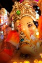 Lord Ganpati idol for Happy Ganesh Chaturthi festival of India