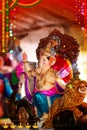 Lord Ganpati idol for Happy Ganesh Chaturthi festival of India