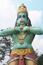 Lord Hanuman statue, at Batu Caves Royalty Free Stock Photo