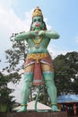 Lord Hanuman statue, at Batu Caves Royalty Free Stock Photo