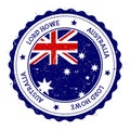 Lord Howe Island flag badge.