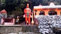 Lord idol in temple, India